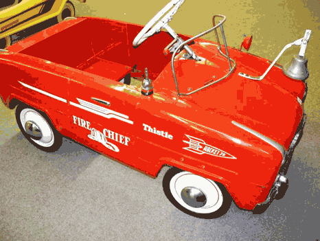 cyclops dart pedal car