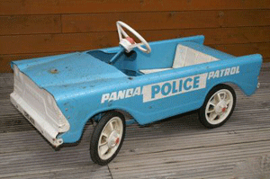 police pedal car for sale